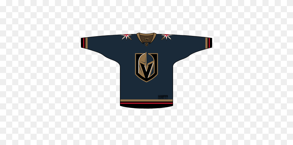 Vegas Golden Knights Woman Knight Jerseys P, Clothing, Shirt, T-shirt, Jersey Png Image