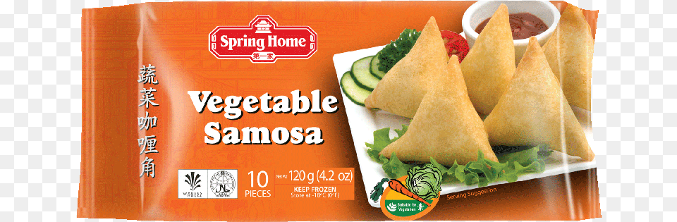 Vegatable Samosa Spring Home, Food, Bread Free Png Download