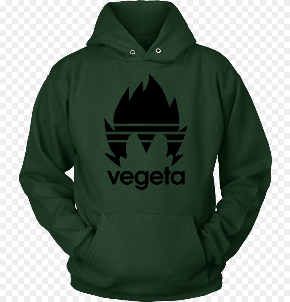 Vegeta Adi Logo Vegeta, Clothing, Hoodie, Knitwear, Sweater Free Transparent Png