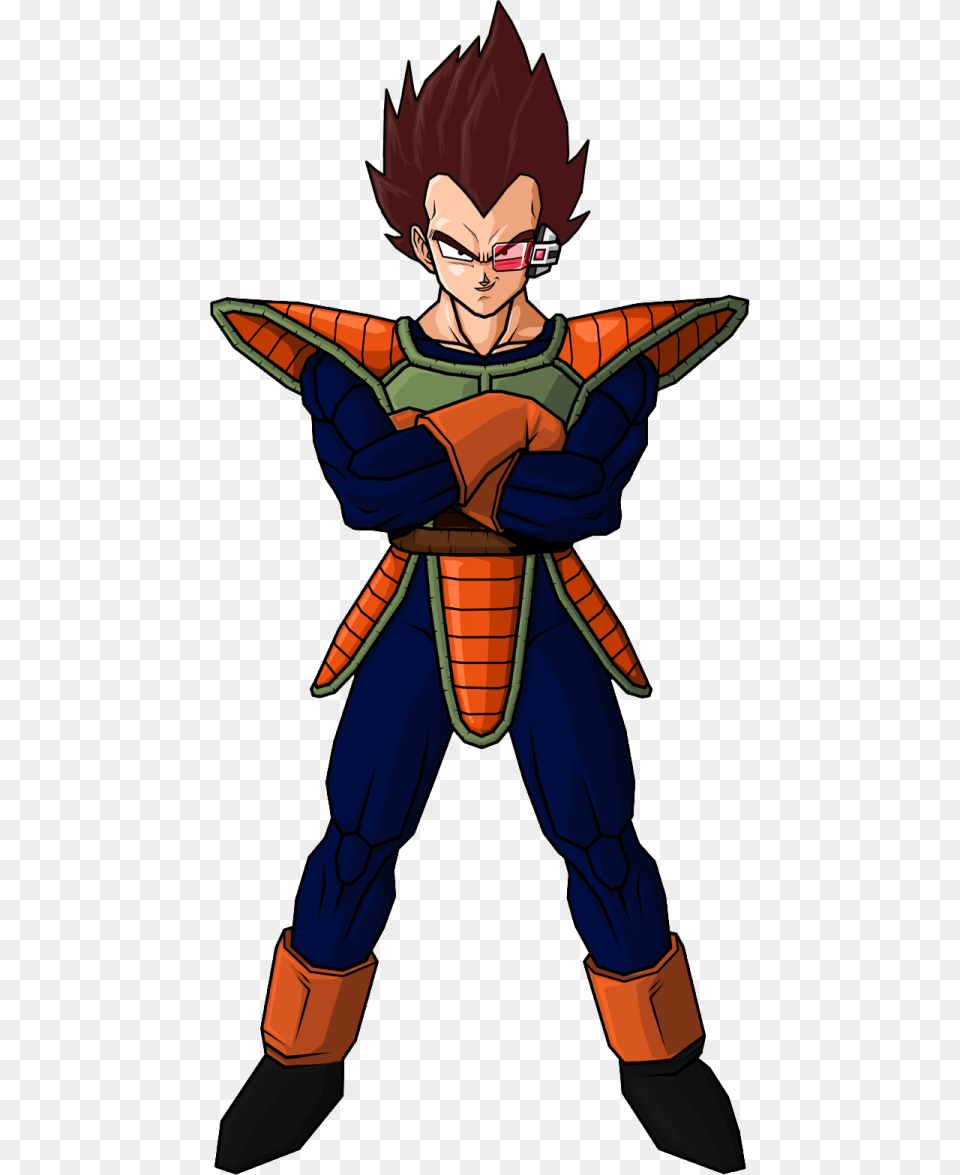 Vegeta Alt Dragon Ball Vegeta Scouter, Book, Comics, Publication, Person Png