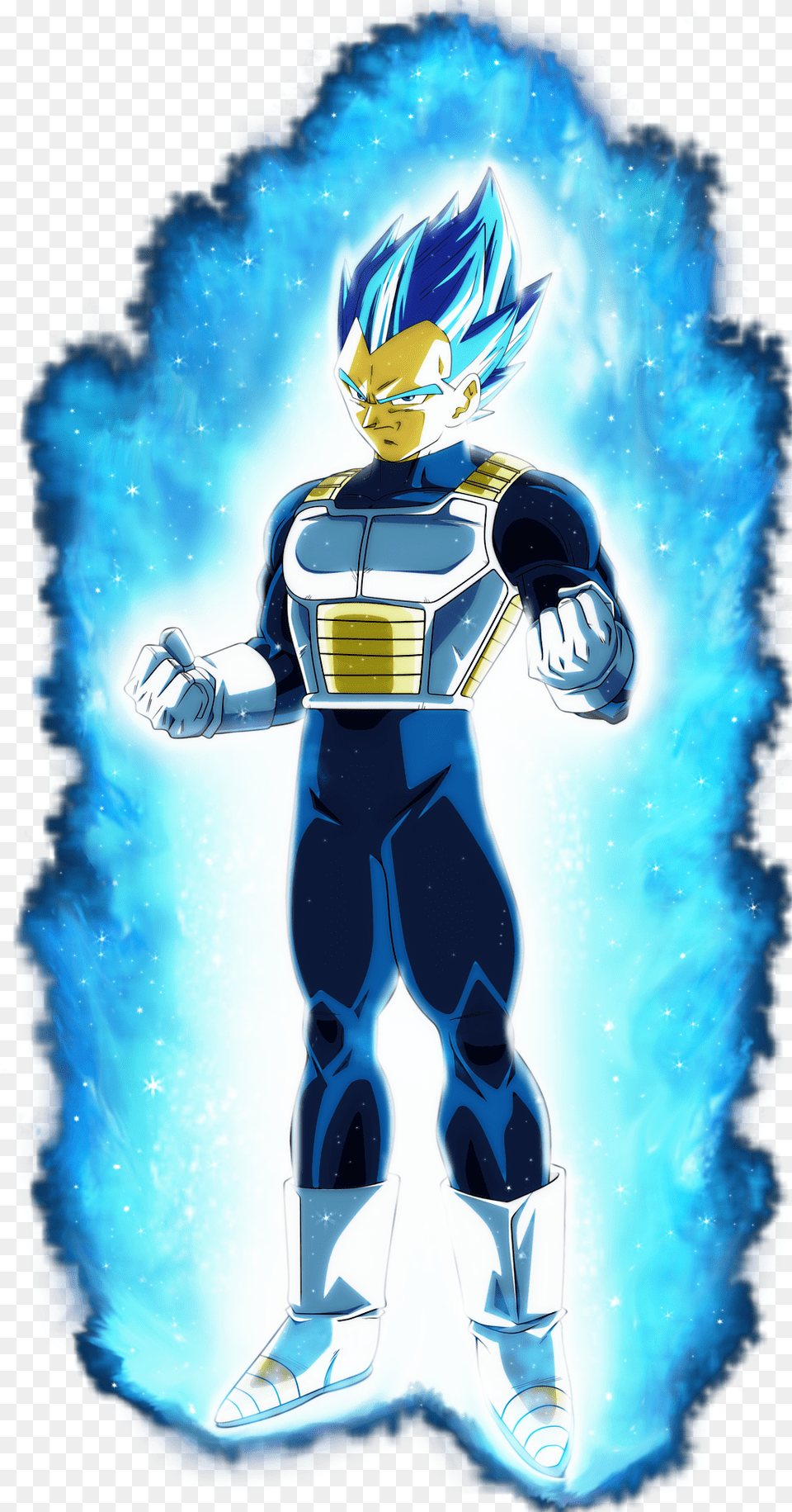 Vegeta Blue Evolution Vs Goku Kaioken, Book, Comics, Publication, Person Png Image