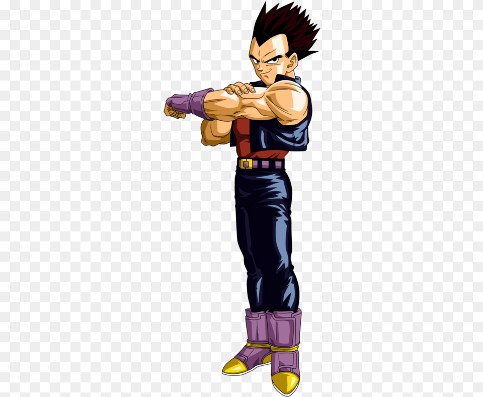 Vegeta By Akumadesign500 D6k7rgh Vegeta Dragon Ball Gt, Book, Comics, Publication, Person Png Image