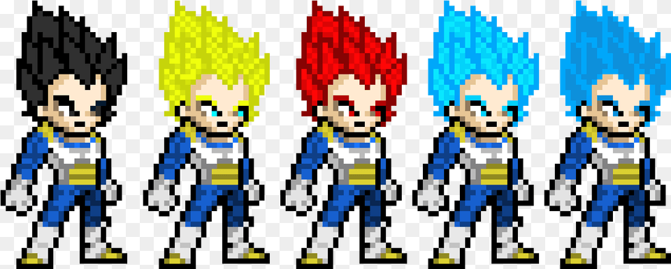 Vegeta Cartoon, Person, People Png Image