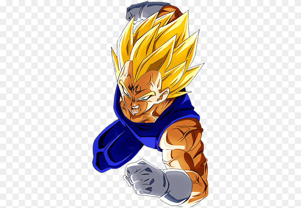 Vegeta Dokkan Battle Render, Book, Comics, Publication, Baby Free Transparent Png