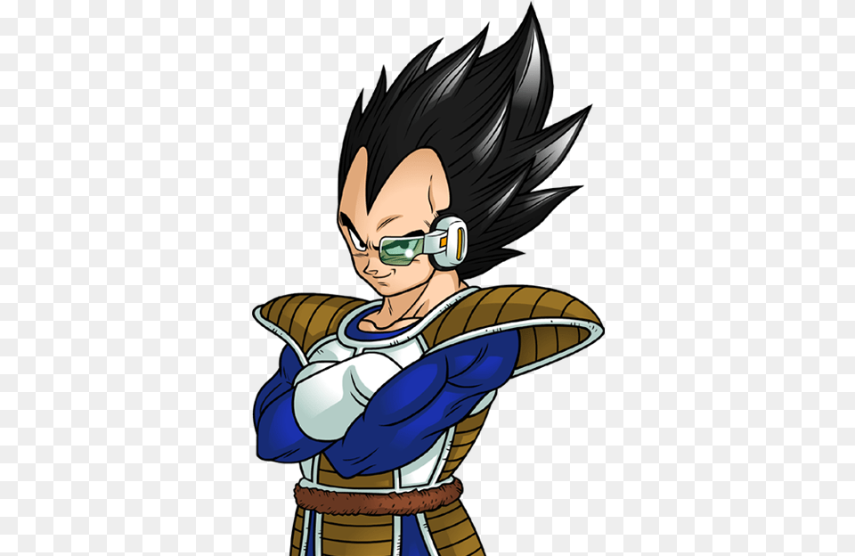 Vegeta Dragon Ball Fighterz Vegeta Scouter, Book, Comics, Publication, Baby Free Png