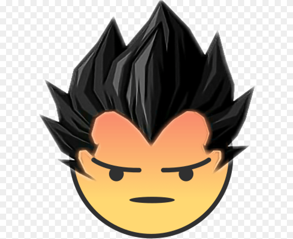 Vegeta Emoji Emojis Emojisticker Enojado Anime Dbz Vegeta Emoji, Book, Comics, Publication Free Png Download