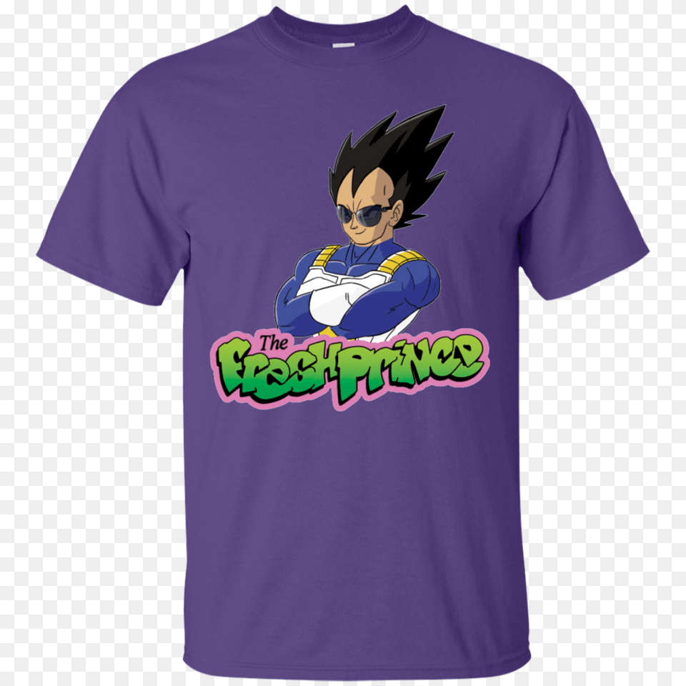 Vegeta Fresh Prince Collection Straight Hoodie, Clothing, T-shirt, Baby, Person Png