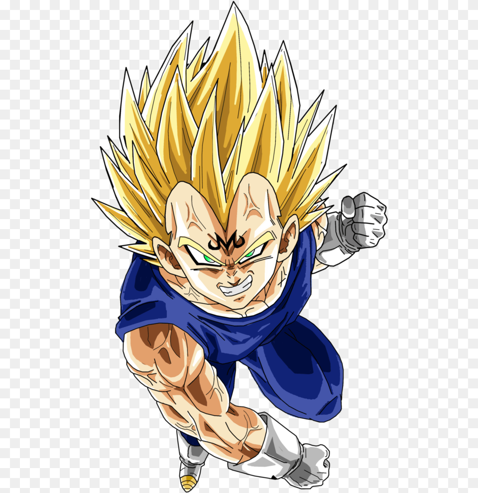 Vegeta Majin Boo, Book, Comics, Manga, Publication Free Transparent Png