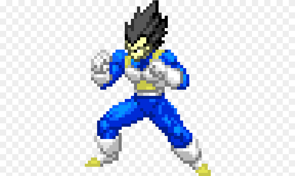 Vegeta Pixel Art Maker Dragon Ball Team Training Png