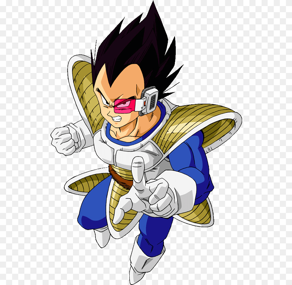 Vegeta Scouter, Book, Comics, Publication, Baby Free Transparent Png