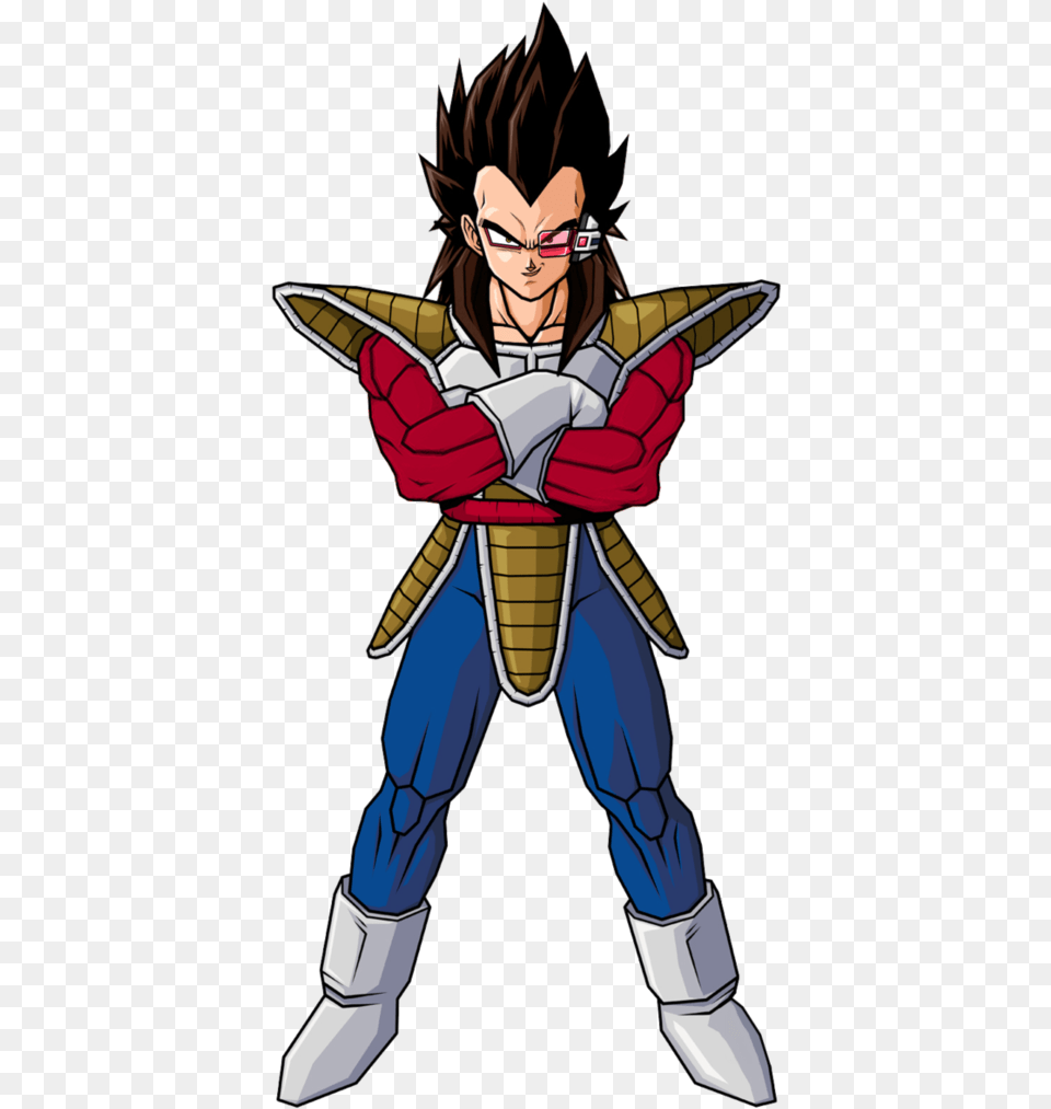 Vegeta Scouter Adult Gohan Saiyan Armor, Book, Comics, Publication, Female Free Png