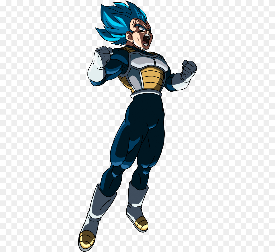 Vegeta Ssj Blue Movie, Book, Comics, Publication, Person Free Png