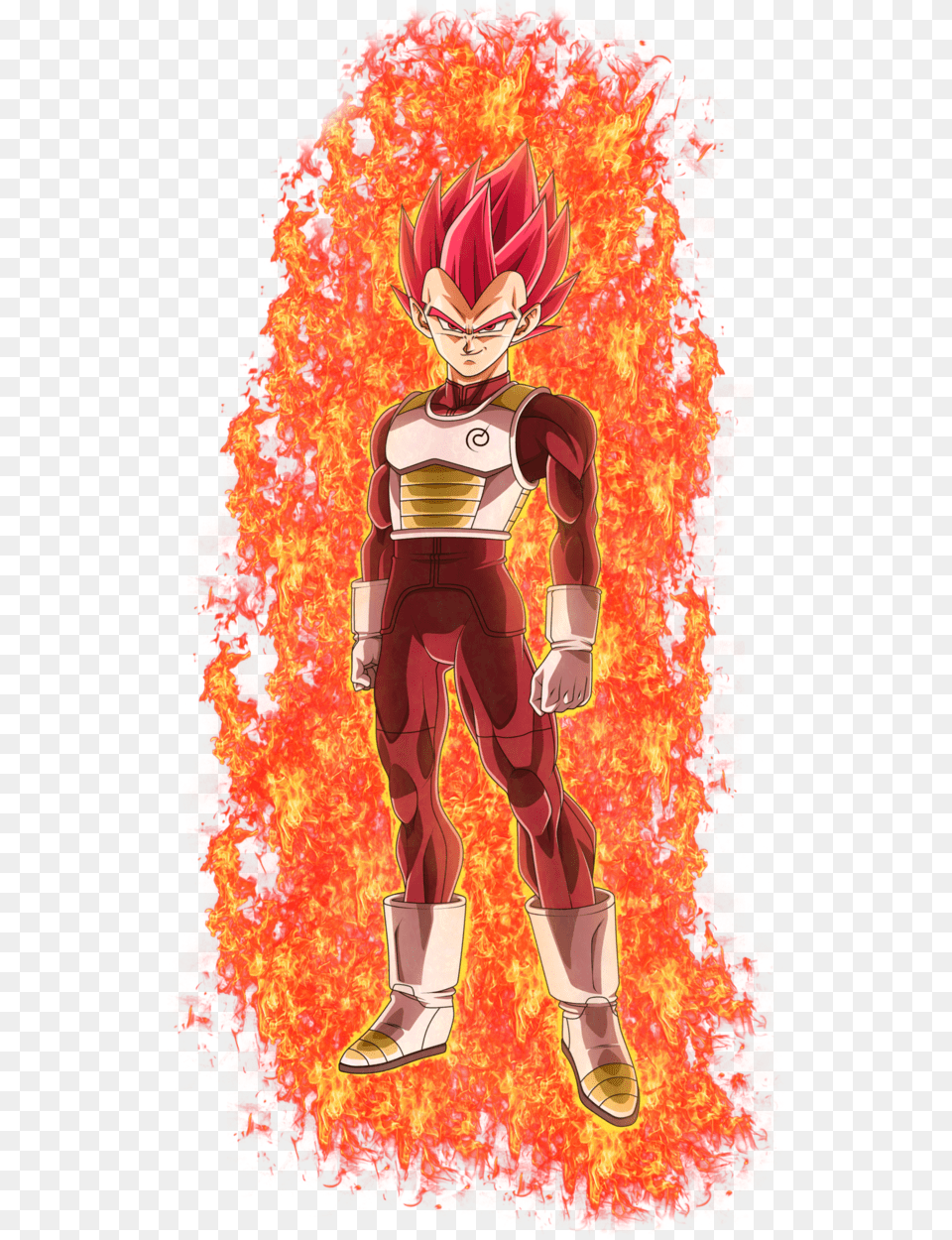 Vegeta Ssj God Aura, Book, Comics, Publication, Person Free Transparent Png