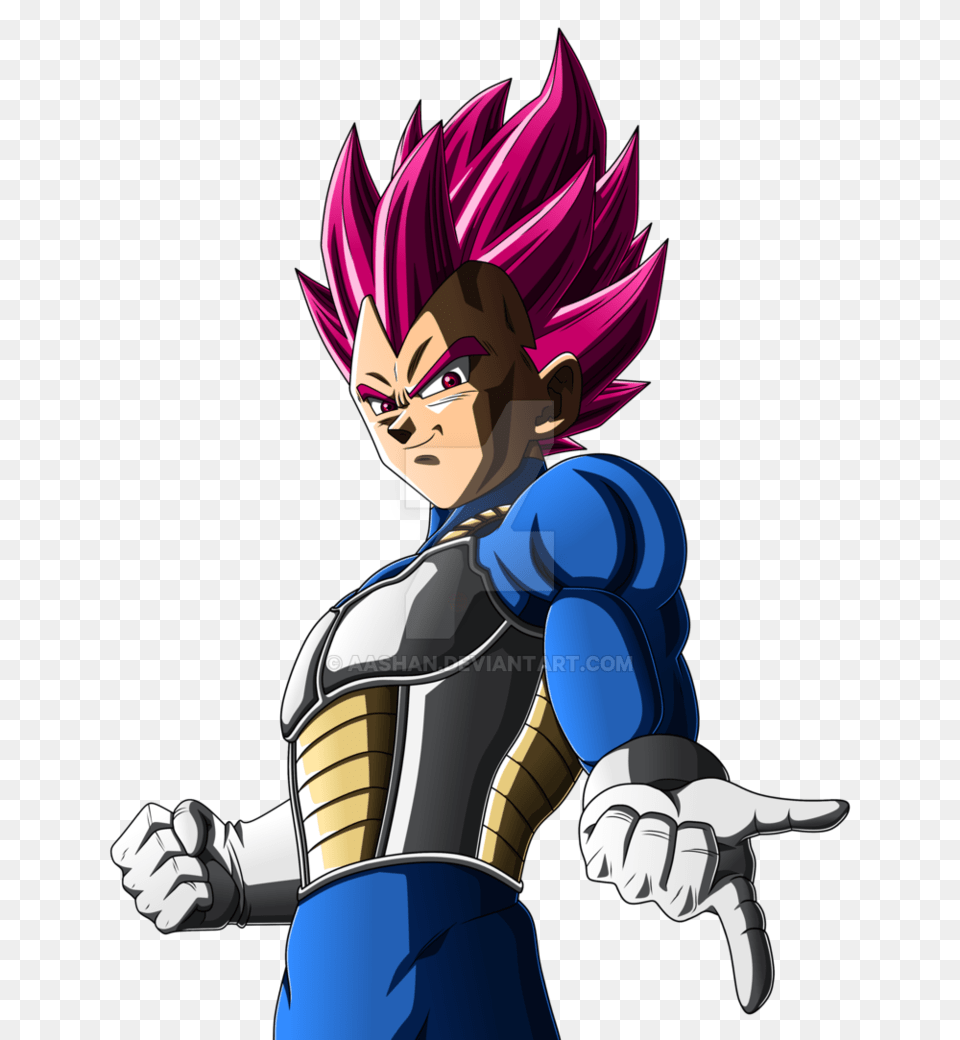 Vegeta Super Saiyan God, Book, Comics, Publication, Baby Free Png