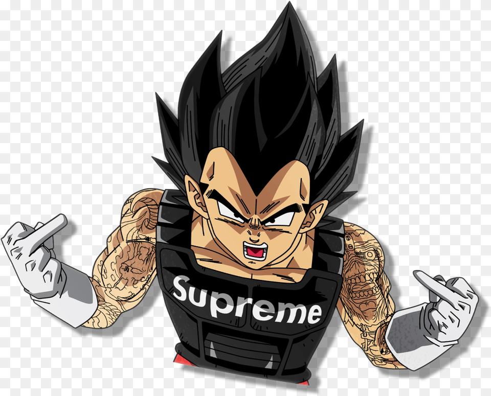 Vegeta Supreme, Publication, Book, Comics, Face Free Transparent Png