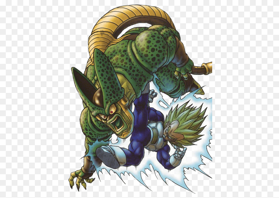 Vegeta Vs Cell Semi Perfect, Baby, Person Free Transparent Png