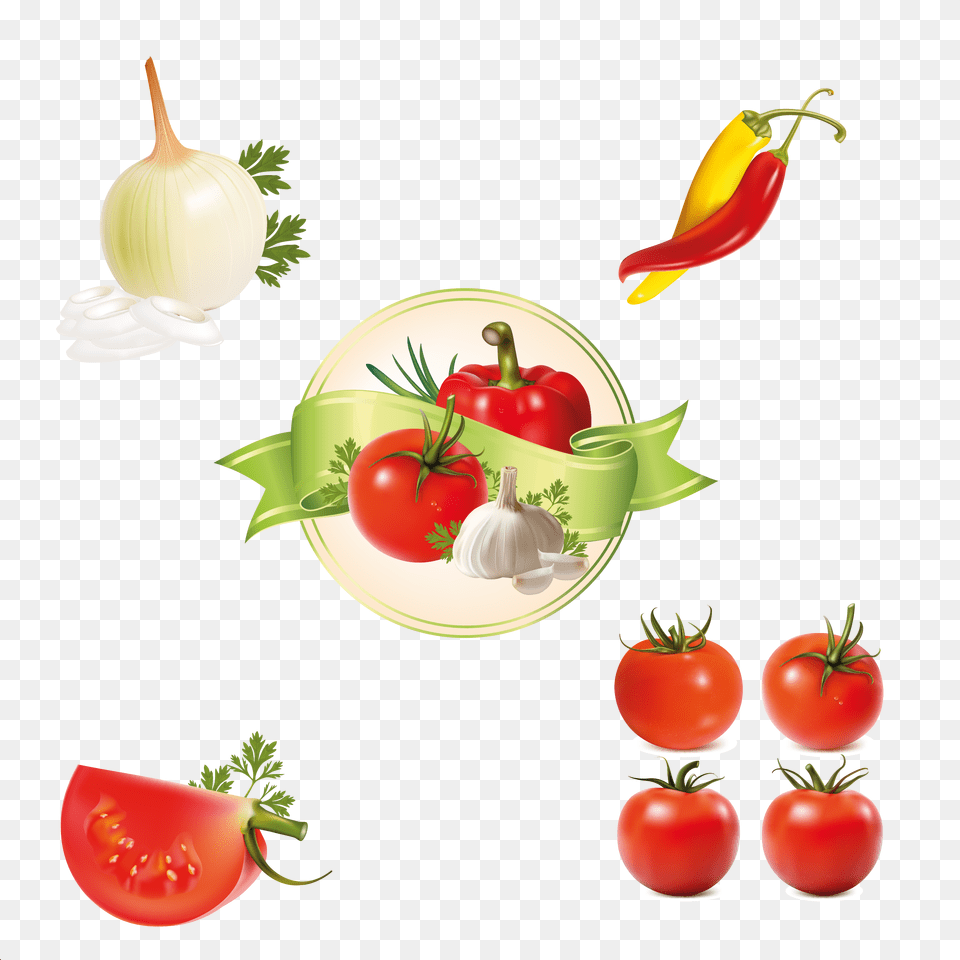 Vegetable, Food, Produce, Plant, Tomato Free Png Download