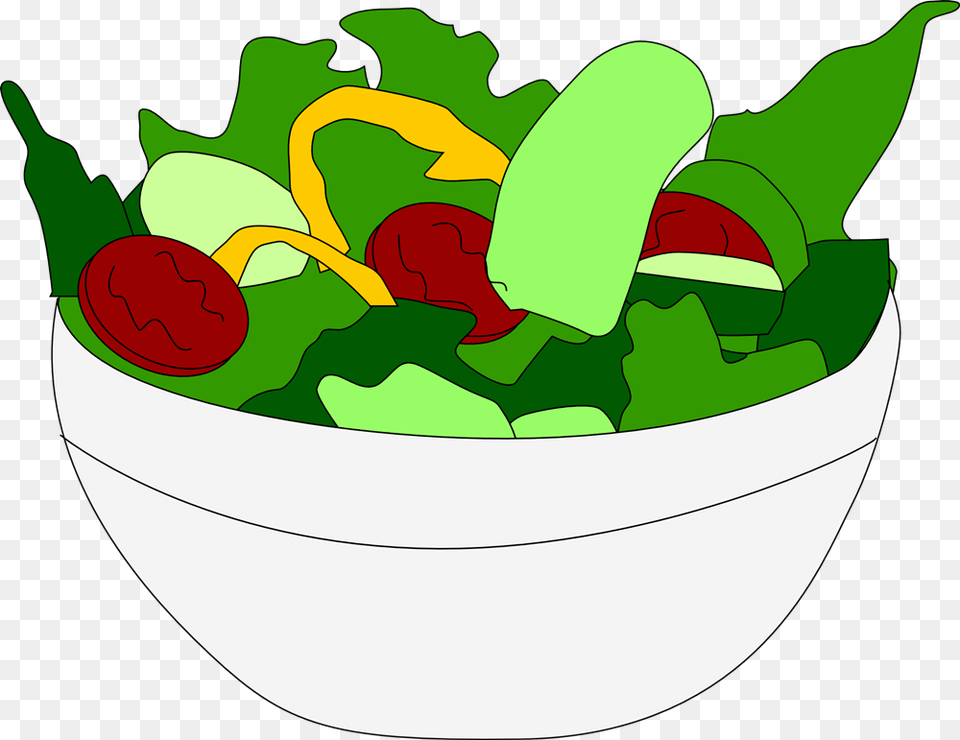 Vegetable Bowl Cliparts, Food, Produce, Lettuce, Plant Free Png