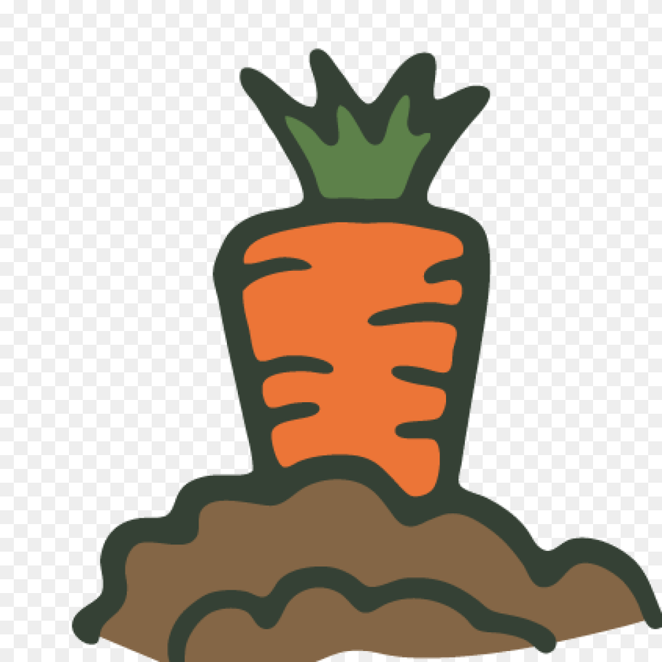 Vegetable Garden Clipart Clipart Carrot, Food, Plant, Produce Free Png Download