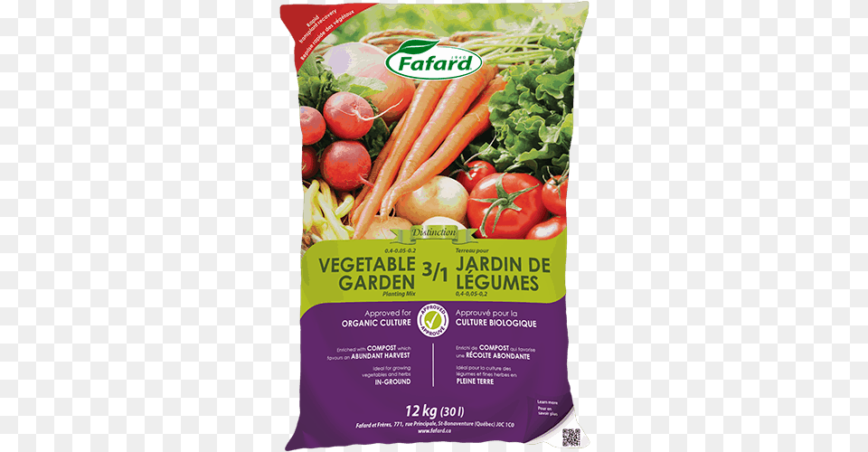 Vegetable Garden Planting Mix Fafard, Advertisement, Poster, Food, Produce Free Transparent Png