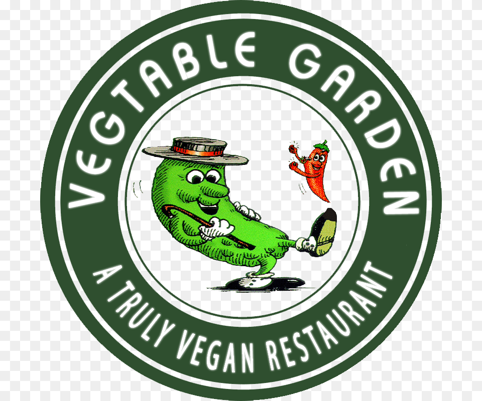 Vegetable Garden Restaurant In Silver Spring, Logo, Baby, Person, Amphibian Free Transparent Png