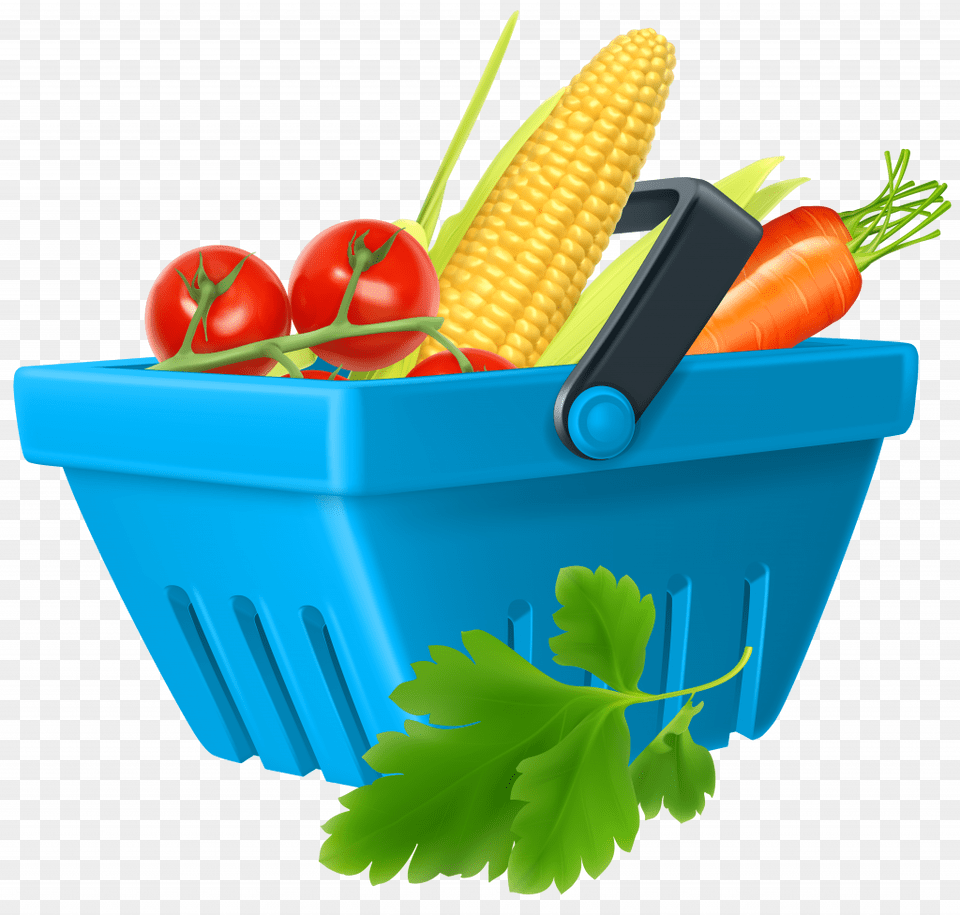 Vegetable Pictures Clip Art Style Dom, Basket, Food, Produce, Shopping Basket Free Png Download
