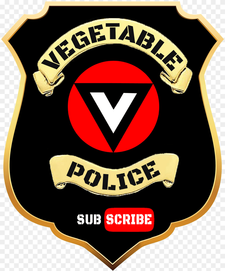 Vegetable Police Vegetable Police Logo Eye Color, Badge, Symbol, Dynamite, Weapon Png Image