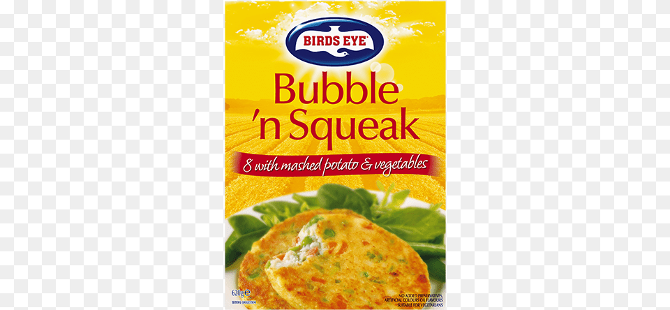 Vegetable Snacks Bubble And Squeak Birds Eye, Advertisement, Poster, Bread, Food Free Png