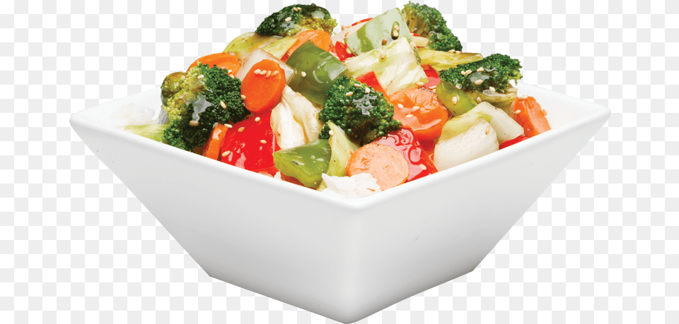 Vegetable Teriyaki Bowl Vegetable, Food, Lunch, Meal, Plate Free Png Download