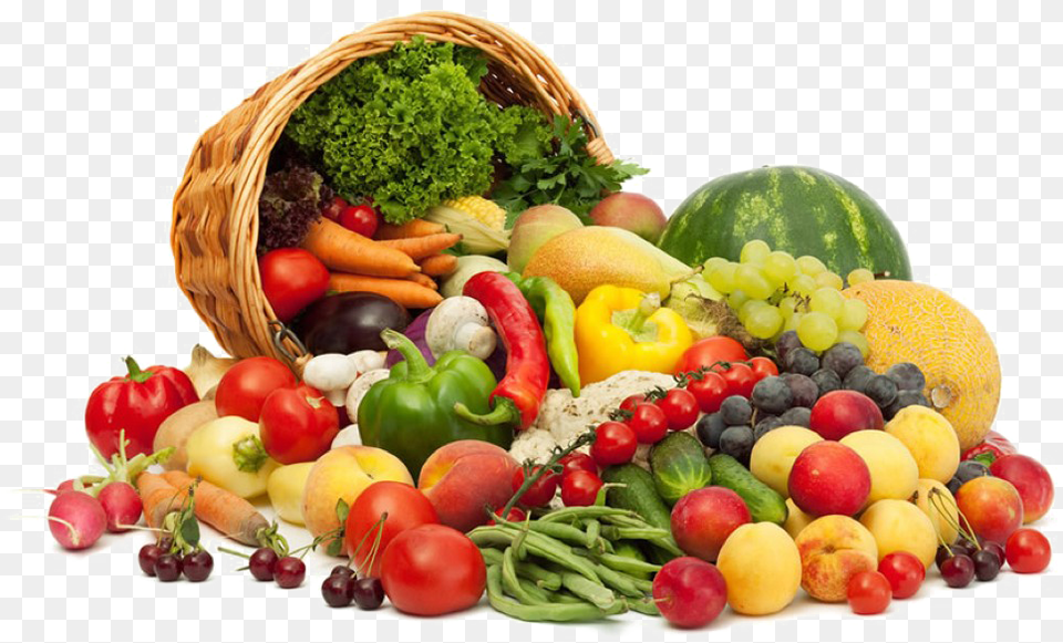 Vegetables And Fruits, Food, Fruit, Plant, Produce Free Png