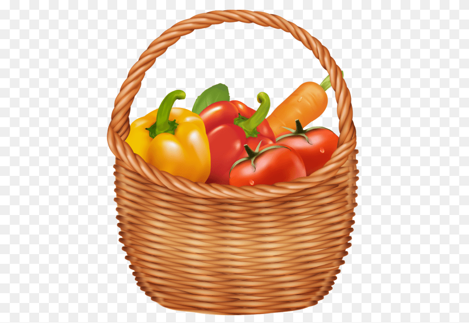 Vegetables Basket Clipart, Food, Dessert, Cream, Cake Free Png Download