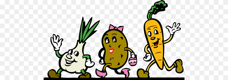 Vegetables Cartoon Clip Art Veggies Vegetables, Carrot, Food, Plant, Produce Free Png