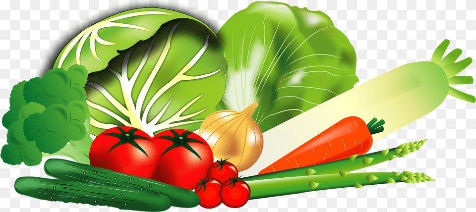 Vegetables Clipart, Food, Produce, Leafy Green Vegetable, Plant Png Image
