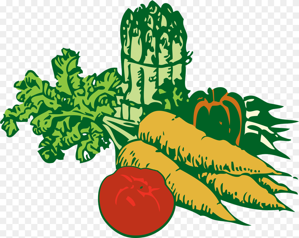 Vegetables Clipart Hd Garden Vegetables Clip Art, Produce, Food, Vegetable, Plant Free Transparent Png