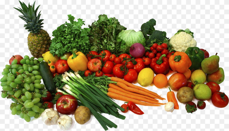 Vegetables Hd Transparent Fruits Fruits And Vegetables, Food, Fruit, Plant, Produce Png Image