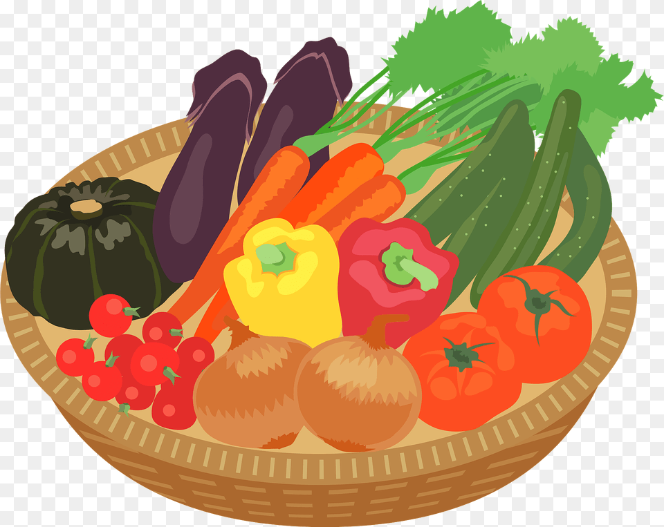 Vegetables In A Basket Clipart, Dessert, Birthday Cake, Cake, Food Free Transparent Png