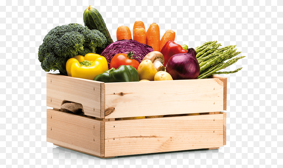 Vegetables Vegetable, Box, Food, Produce Free Png