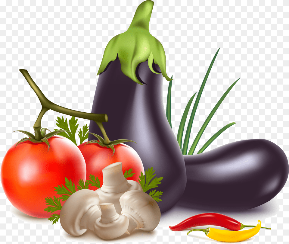 Vegetables We Eat In Summer, Food, Produce, Eggplant, Plant Png Image