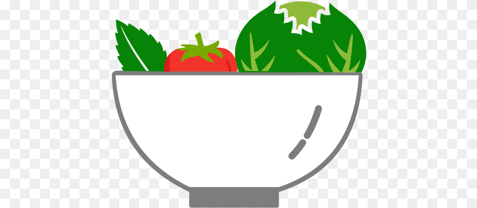 Vegetarian Food Icon And Svg Vector Download Punch Bowl, Leaf, Plant, Potted Plant, Berry Free Transparent Png