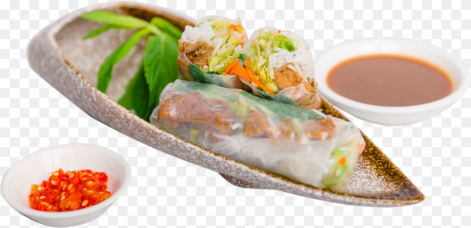 Vegetarian Fresh Spring Roll Rice Paper, Food, Food Presentation, Sandwich Wrap, Meal Free Transparent Png