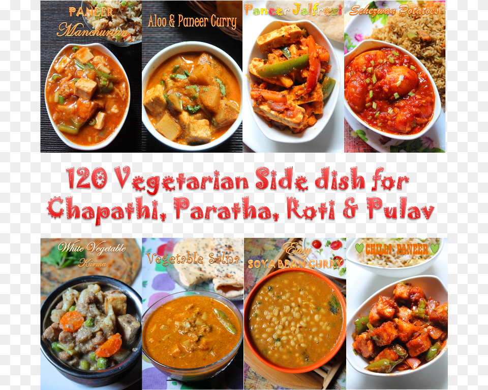 Vegetarian Gravy Vegetarian Side Dishes Indian Side Recipe, Curry, Dish, Food, Lunch Png Image