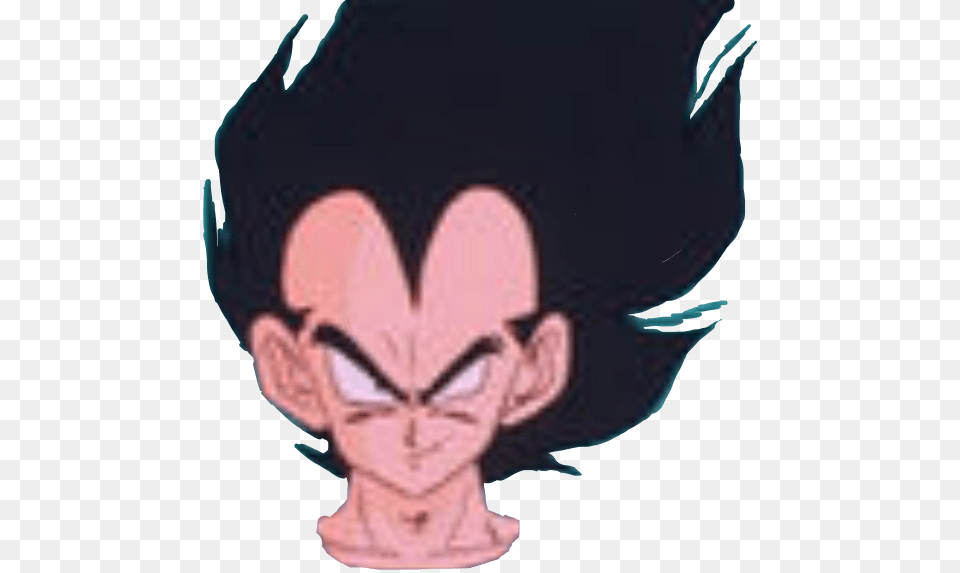 Vegetas Head Freetoedit Dragon Ball Z Vegeta, Baby, Person, Alien, Cartoon Free Png Download