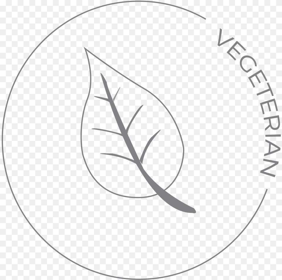 Vegeterian Icon Line Art, Leaf, Plant, Logo, Stencil Free Png Download