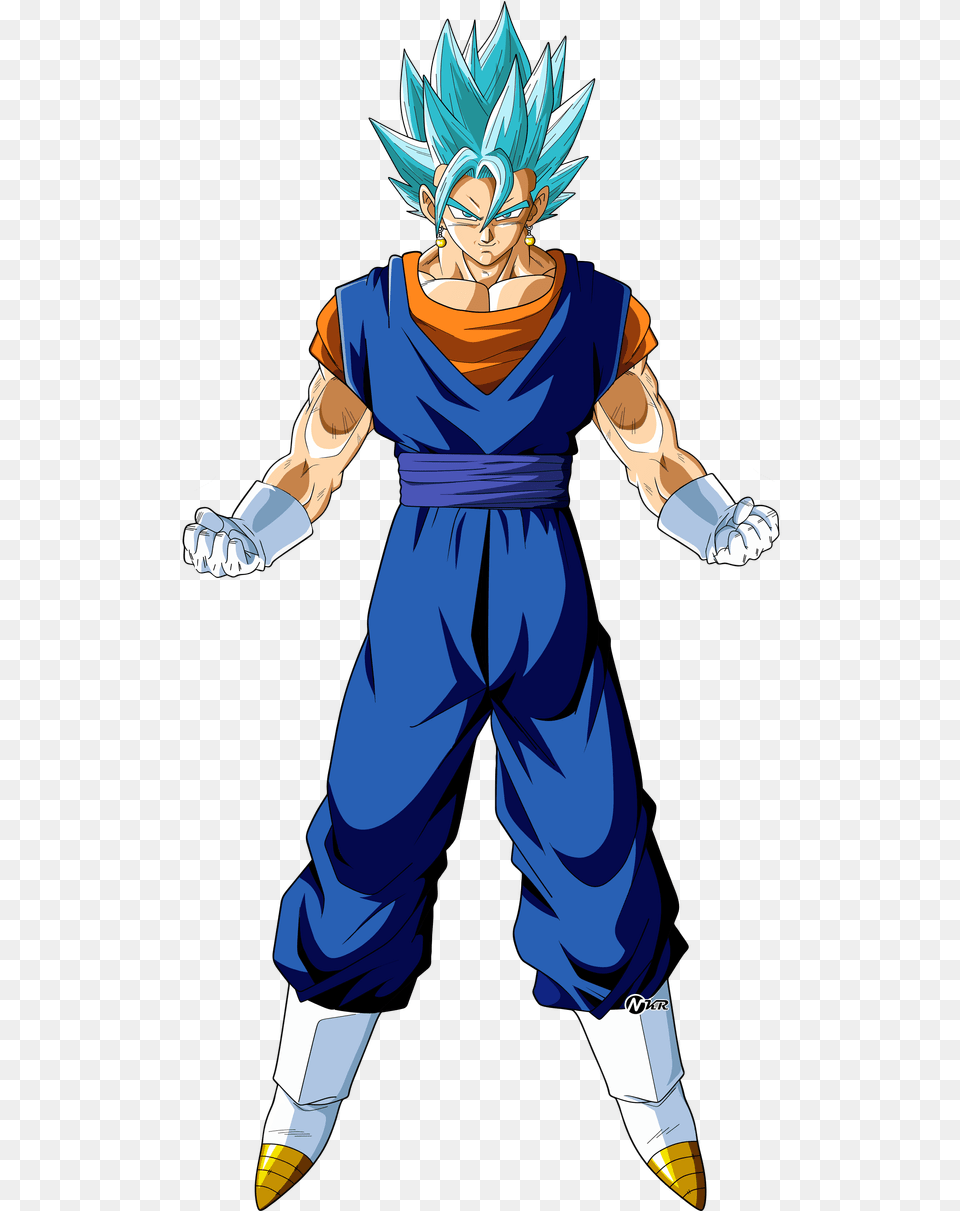 Vegetto Ssj Dios Azul, Book, Comics, Publication, Person Free Png