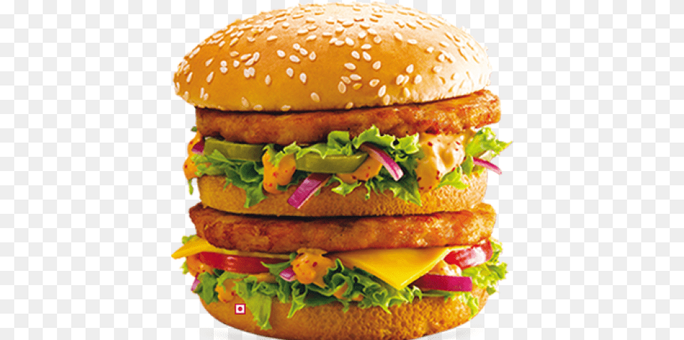 Veggie Burger Clipart Mcdonalds Burger Chicken Maharaja Mac Meal L, Food Png Image