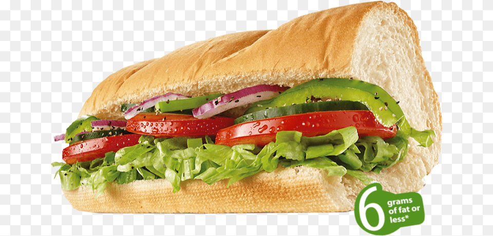 Veggie Delight Subway, Food, Sandwich, Burger Free Transparent Png