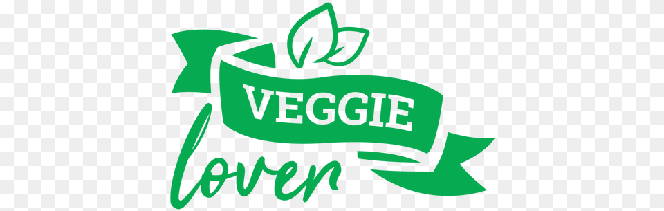 Veggie Lover Ribbon Badge Transparent U0026 Svg Vector File Clip Art, Logo Free Png