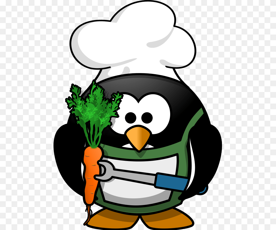 Veggie Penguin, Carrot, Food, Plant, Produce Free Png Download