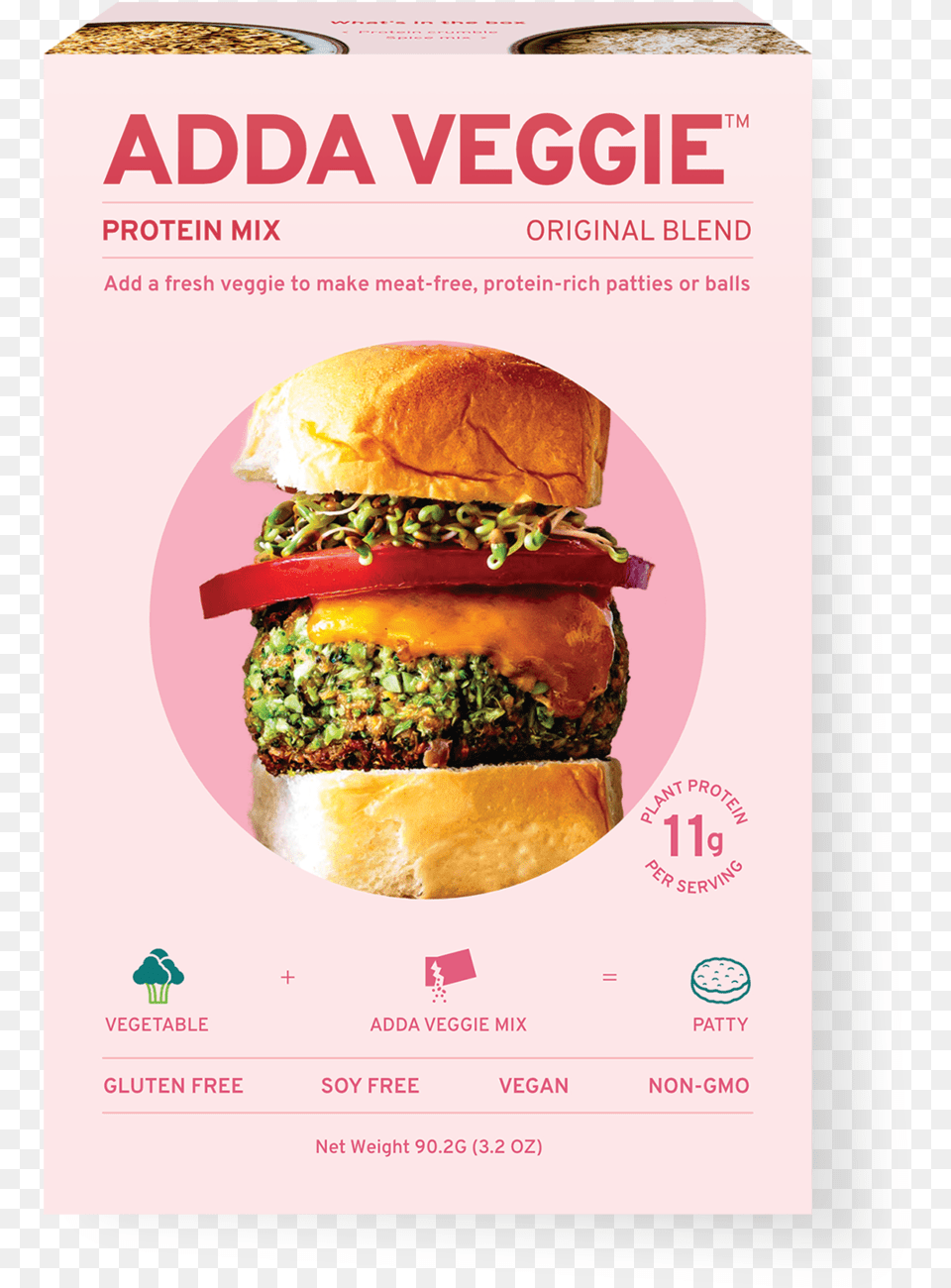 Veggie Protein Hd Vegetable, Advertisement, Burger, Food, Poster Free Transparent Png