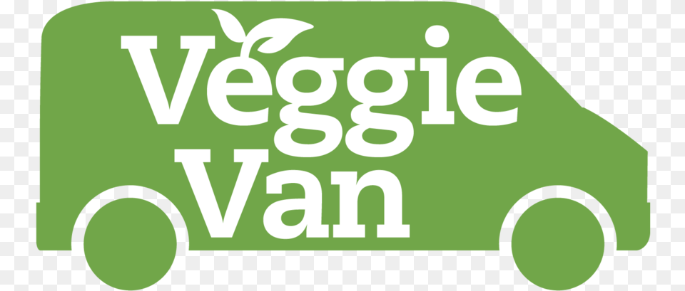 Veggie Van Green Van Logo, Text, Transportation, Vehicle, Car Png Image
